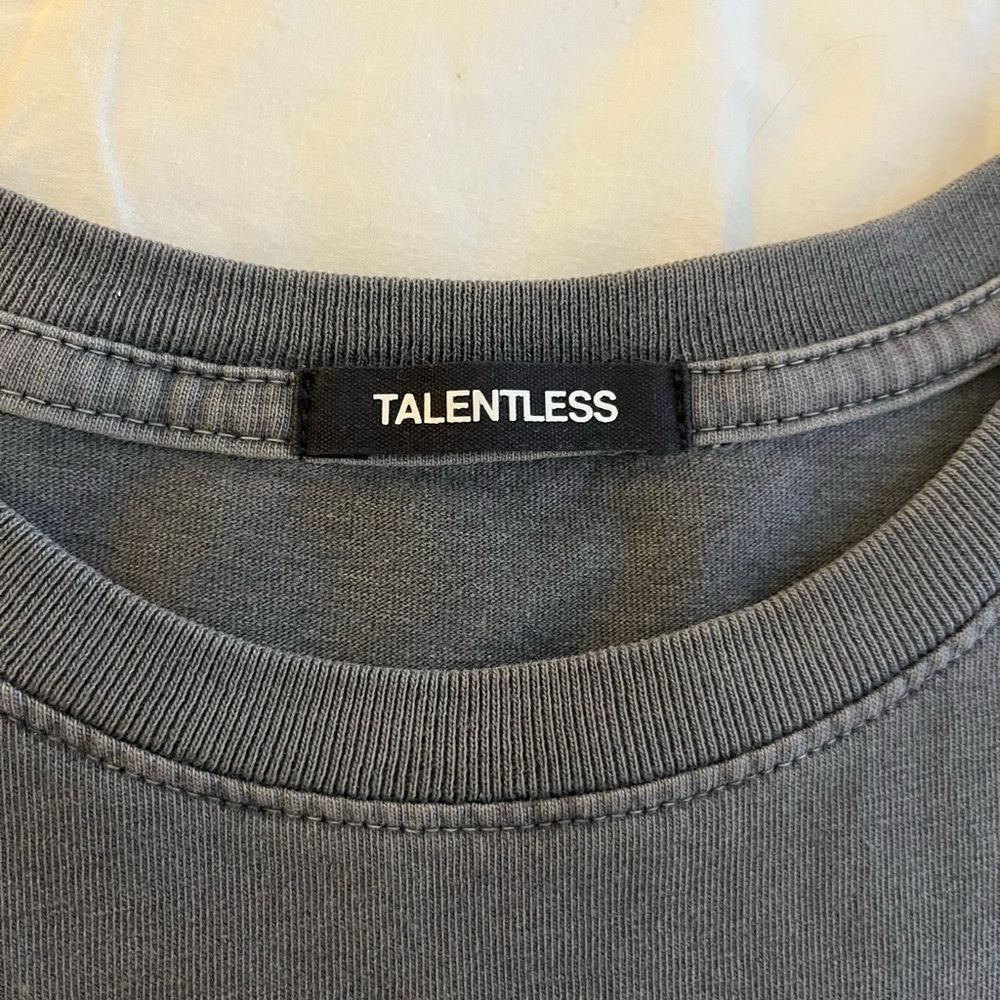 Talentless Steel Gray Tee